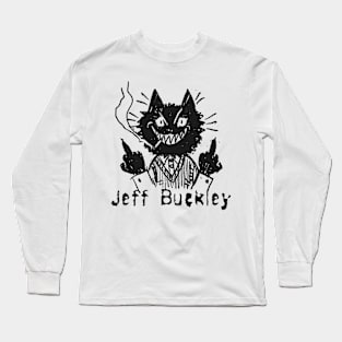 jeff buekley and the bad cat Long Sleeve T-Shirt